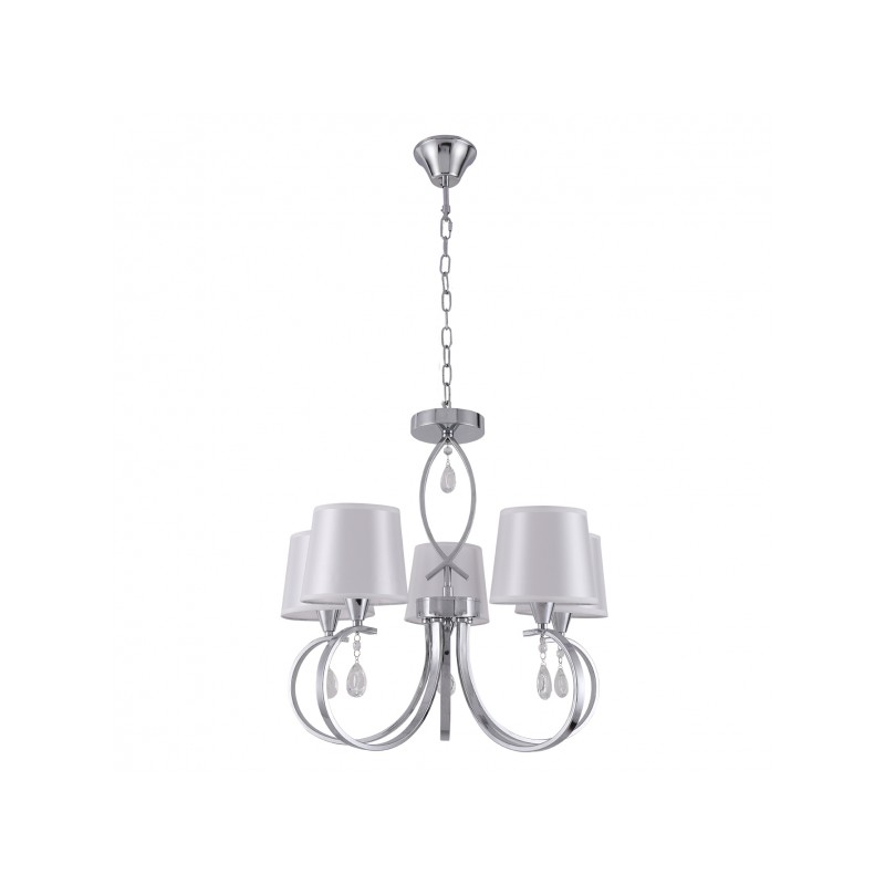 Lámpara Rinca 5xE14 cromo Fabrilamp